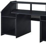 71" Black Computer Desk - Homeroots - Flyclothing LLC