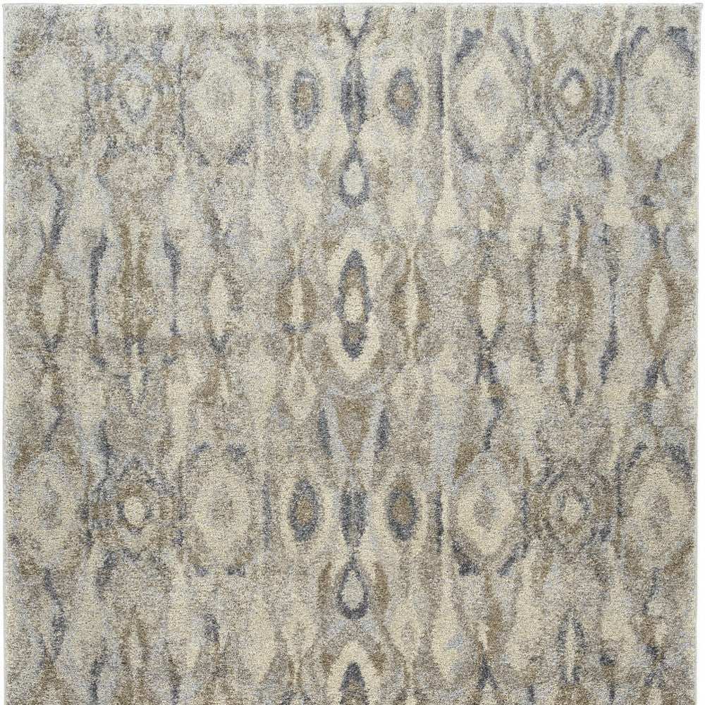 8' X 11' Grey Moroccan Area Rug - Homeroots - Flyclothing LLC