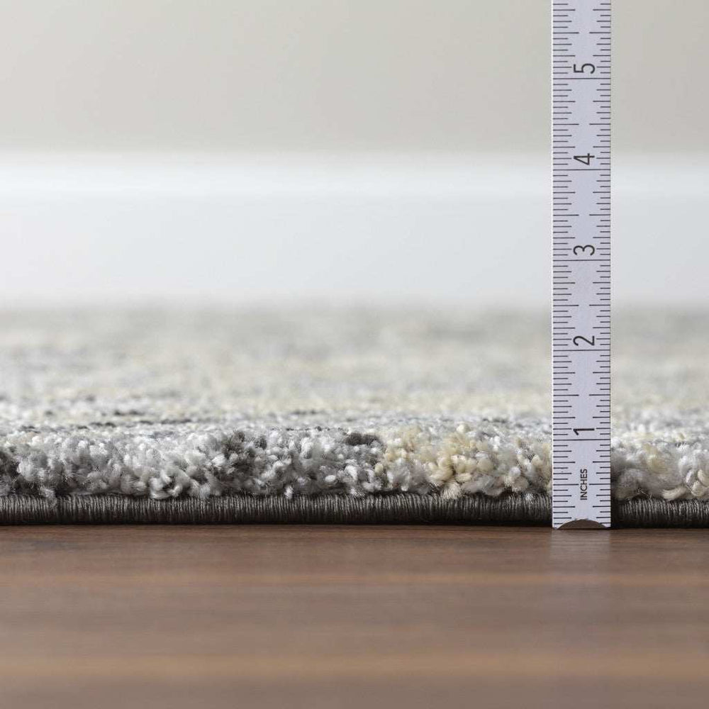 5' X 8' Grey Diamond Area Rug - Homeroots - Flyclothing LLC