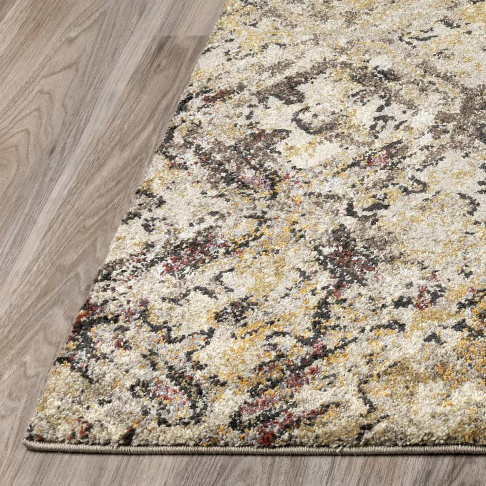 3' X 5' Brown Diamond Area Rug - Homeroots - Flyclothing LLC