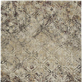 3' X 5' Brown Diamond Area Rug - Homeroots - Flyclothing LLC