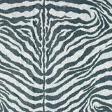 8' X 10' Grey Zebra Print Shag Handmade Non Skid Area Rug - Homeroots - Flyclothing LLC