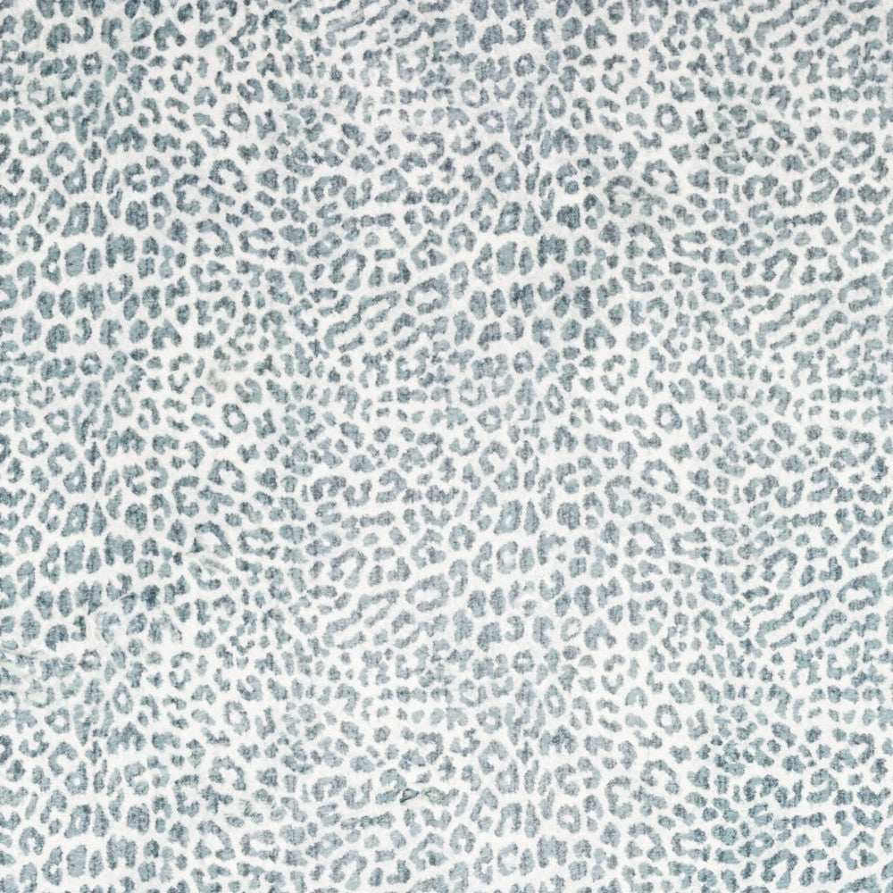 3' X 5' Grey Leopard Print Shag Handmade Non Skid Area Rug - Homeroots - Flyclothing LLC