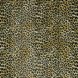 5' X 8' Black and Gold Leopard Print Shag Handmade Non Skid Area Rug - Homeroots - Flyclothing LLC