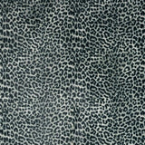 2' X 8' Black and Gray Leopard Print Shag Handmade Non Skid Runner Rug - Homeroots - Flyclothing LLC