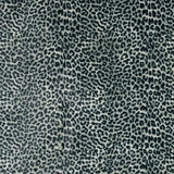 2' X 8' Black and Gray Leopard Print Shag Handmade Non Skid Runner Rug - Homeroots - Flyclothing LLC