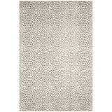 5' X 8' Beige and Cream Leopard Print Shag Handmade Non Skid Area Rug - Homeroots - Flyclothing LLC