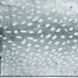 2' X 3' Grey Gazelle Print Shag Handmade Non Skid Area Rug - Homeroots - Flyclothing LLC