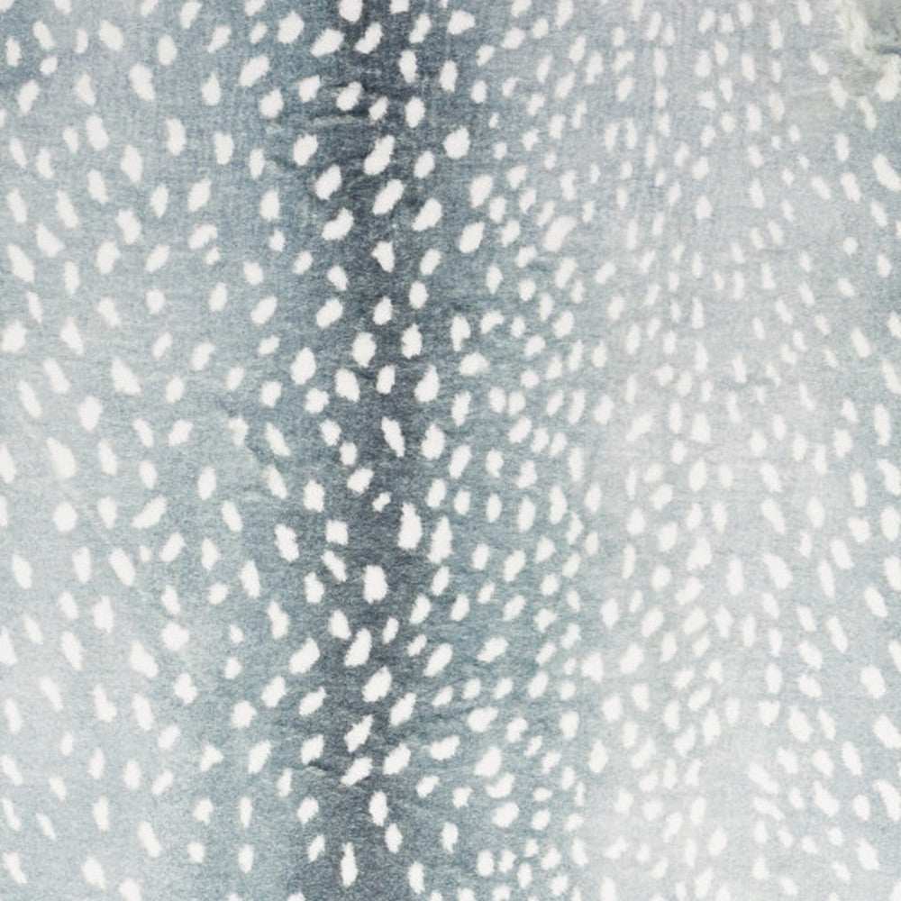 2' X 8' Grey Gazelle Print Shag Handmade Non Skid Runner Rug - Homeroots - Flyclothing LLC