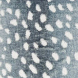 3' X 5' Grey Gazelle Print Shag Handmade Non Skid Area Rug - Homeroots - Flyclothing LLC