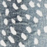 3' X 5' Grey Gazelle Print Shag Handmade Non Skid Area Rug - Homeroots - Flyclothing LLC