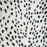 3' X 5' Black Gazelle Print Shag Handmade Non Skid Area Rug - Homeroots - Flyclothing LLC