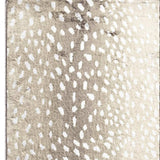 2' X 8' Beige Gazelle Print Shag Handmade Non Skid Runner Rug - Homeroots - Flyclothing LLC