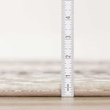 2' X 8' Beige Gazelle Print Shag Handmade Non Skid Runner Rug - Homeroots - Flyclothing LLC