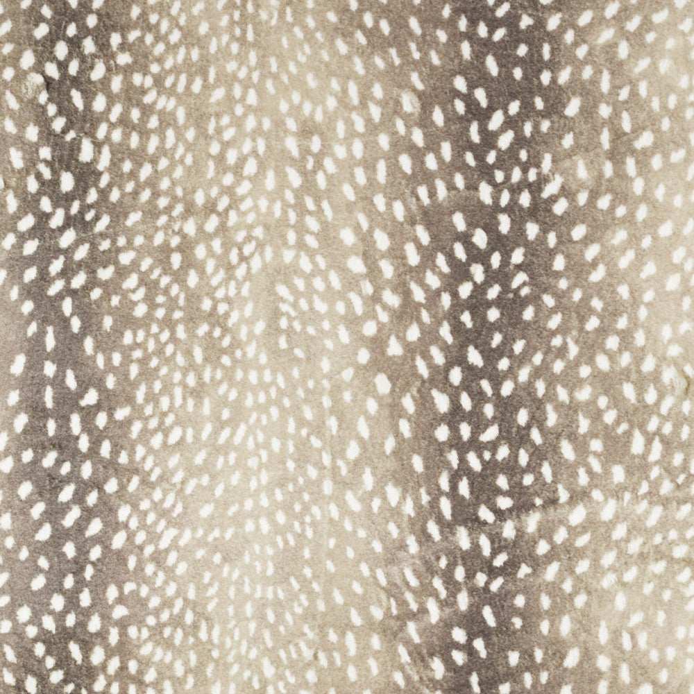 3' X 5' Beige Gazelle Print Shag Handmade Non Skid Area Rug - Homeroots - Flyclothing LLC