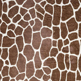 3' X 5' Brown and White Animal Print Shag Non Skid Area Rug - Homeroots - Flyclothing LLC