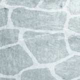 2' X 3' Gray and Ivory Animal Print Handmade Non Skid Area Rug - Homeroots - Flyclothing LLC