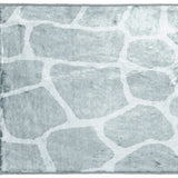 2' X 3' Gray and Ivory Animal Print Handmade Non Skid Area Rug - Homeroots - Flyclothing LLC