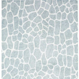 3' X 5' Gray and Ivory Animal Print Handmade Non Skid Area Rug - Homeroots - Flyclothing LLC