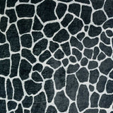 2' X 3' Black and White Croc Print Shag Handmade Non Skid Area Rug - Homeroots - Flyclothing LLC