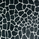 5' X 8' Black and White Croc Print Shag Handmade Non Skid Area Rug - Homeroots - Flyclothing LLC