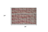 2' X 3' Pink Ombre Tufted Handmade Area Rug - Homeroots - Flyclothing LLC