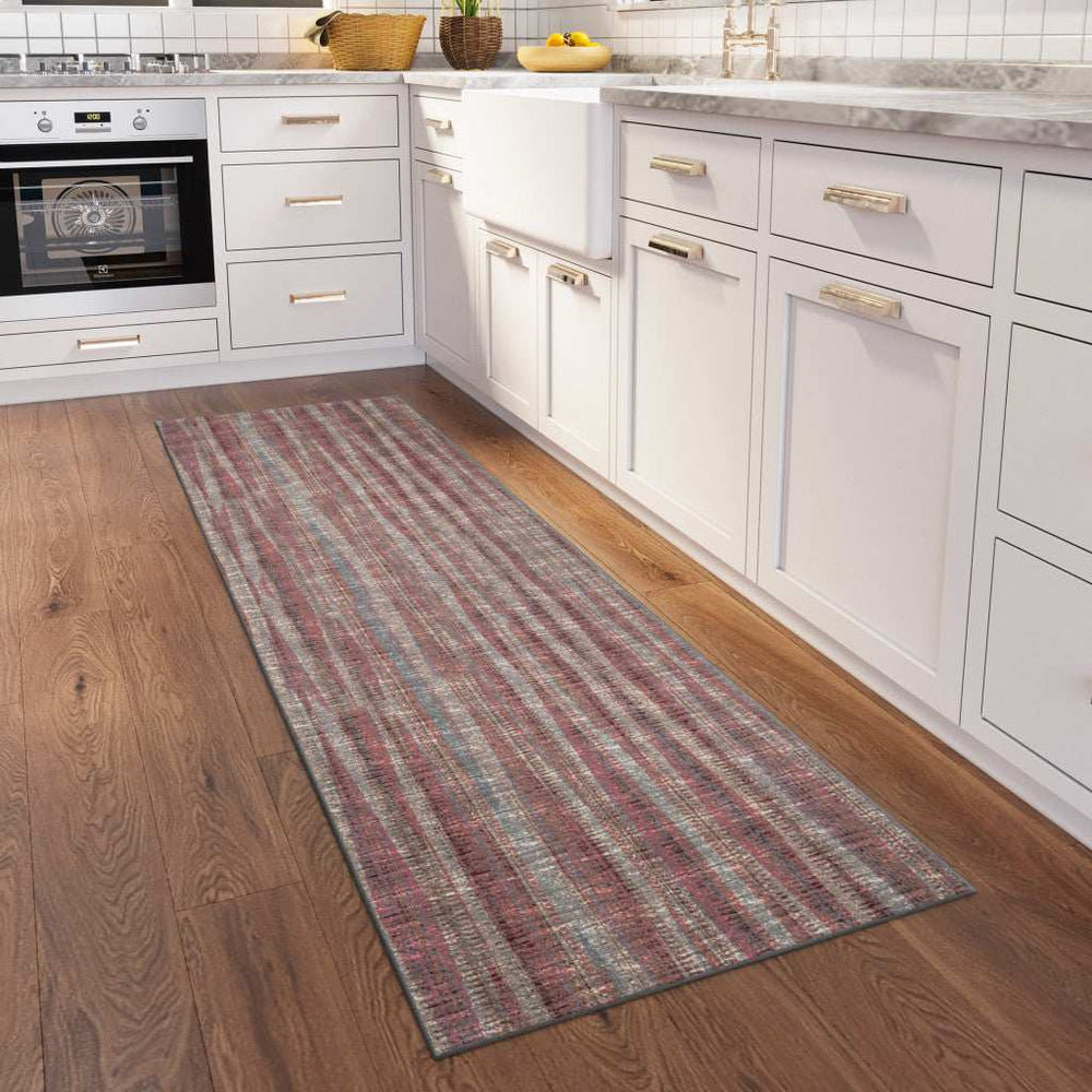 3' X 10' Pink Ombre Tufted Runner Rug - Homeroots - Flyclothing LLC