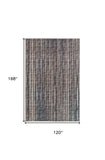 10' X 14' Brown Ombre Tufted Handmade Area Rug - Homeroots - Flyclothing LLC