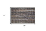 2' X 3' Brown Ombre Tufted Handmade Area Rug - Homeroots - Flyclothing LLC