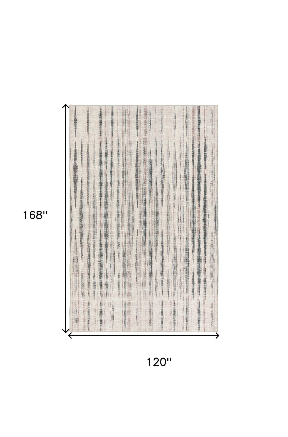 10' X 14' Ivory Ombre Tufted Handmade Area Rug - Homeroots - Flyclothing LLC
