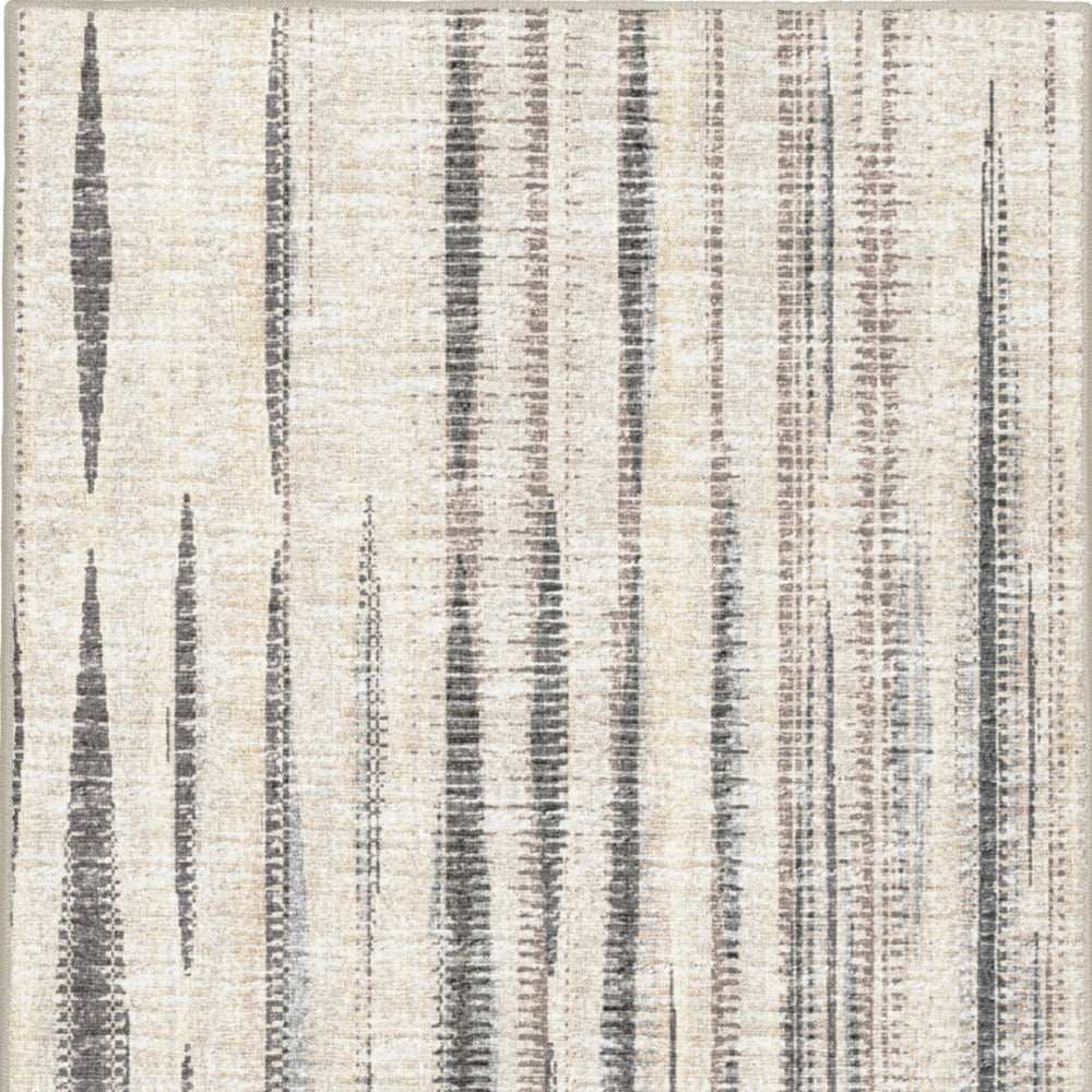 3' X 8' Ivory Ombre Tufted Handmade Runner Rug - Homeroots - Flyclothing LLC