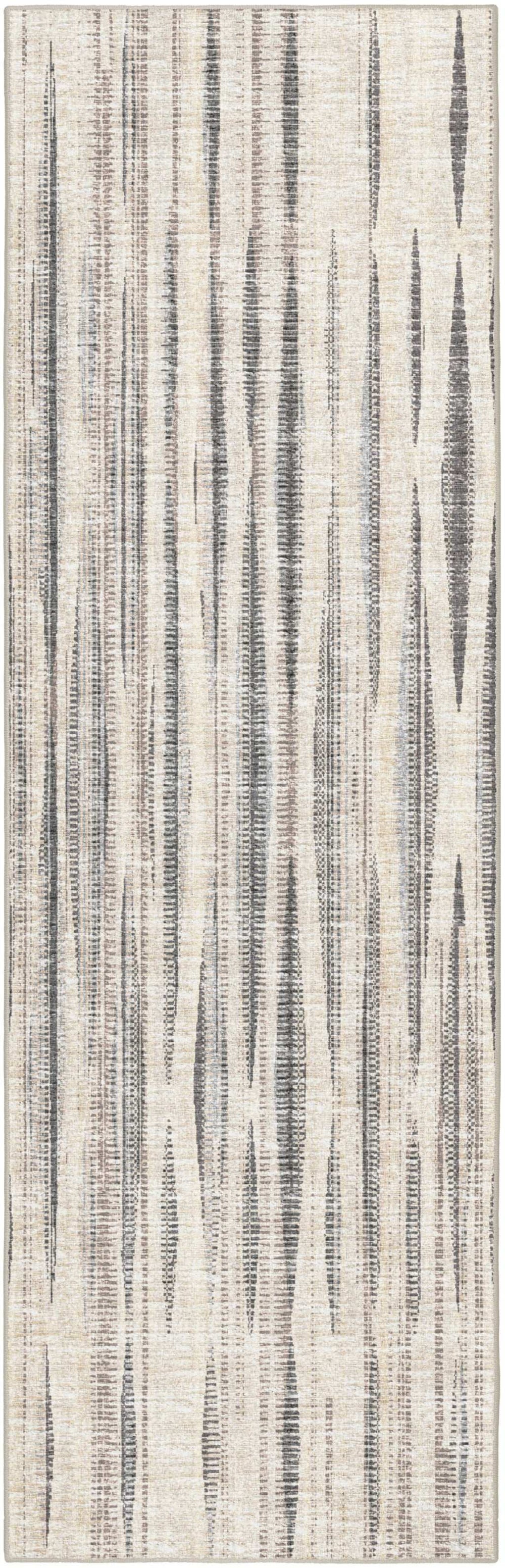 3' X 8' Ivory Ombre Tufted Handmade Runner Rug - Homeroots - Flyclothing LLC