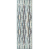 3' X 8' Blue Ombre Tufted Handmade Runner Rug - Homeroots - Flyclothing LLC