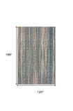 10' X 14' Brown Ombre Tufted Handmade Area Rug - Homeroots - Flyclothing LLC