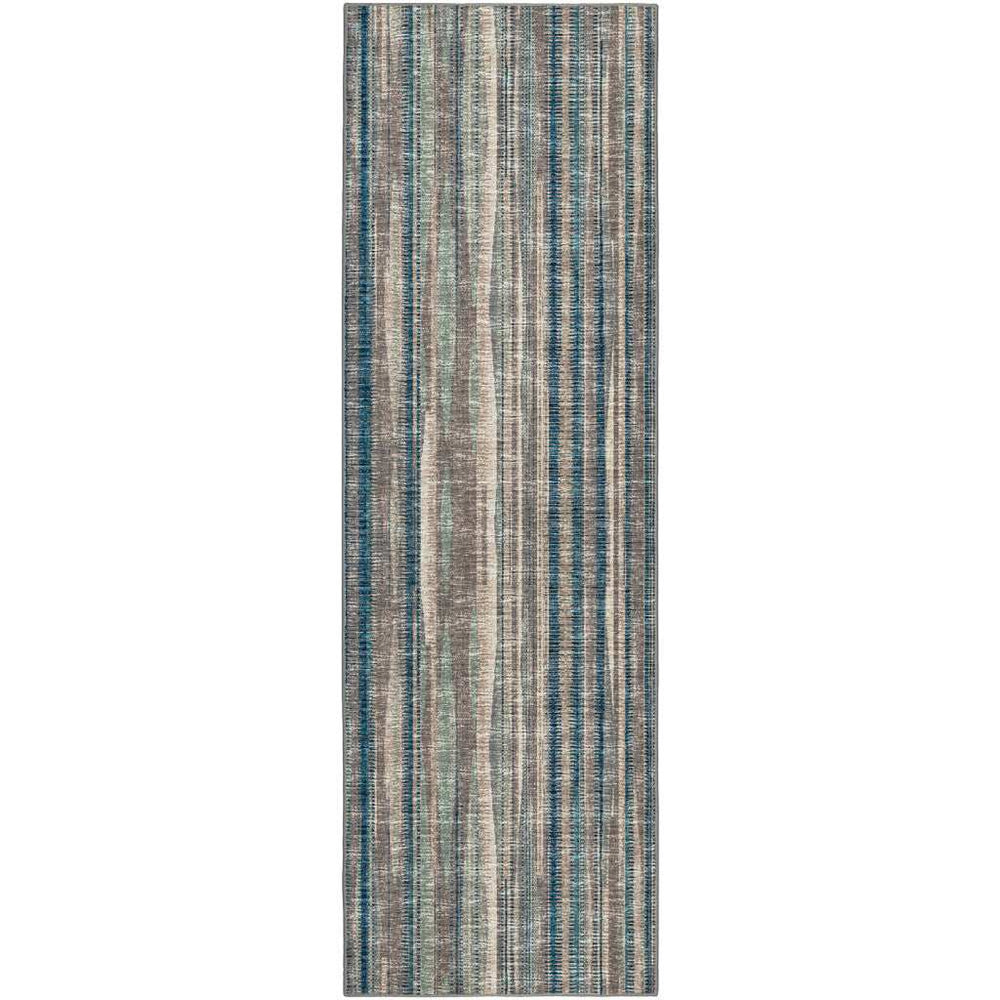 3' X 8' Brown Ombre Tufted Handmade Runner Rug - Homeroots - Flyclothing LLC