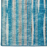 3' X 8' Blue Ombre Tufted Handmade Runner Rug - Homeroots - Flyclothing LLC