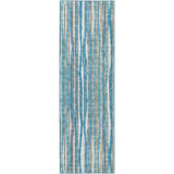 3' X 10' Blue Ombre Tufted Runner Rug - Homeroots - Flyclothing LLC