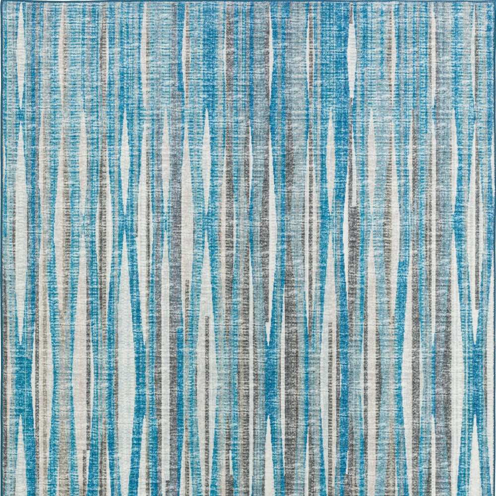 3' X 5' Blue Ombre Tufted Handmade Area Rug - Homeroots - Flyclothing LLC