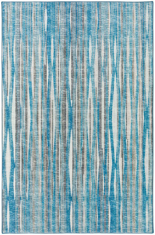 5' X 8' Blue Ombre Tufted Handmade Area Rug - Homeroots - Flyclothing LLC