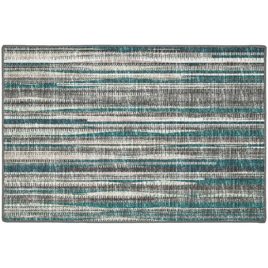 2' X 3' Blue Ombre Tufted Handmade Area Rug - Homeroots - Flyclothing LLC