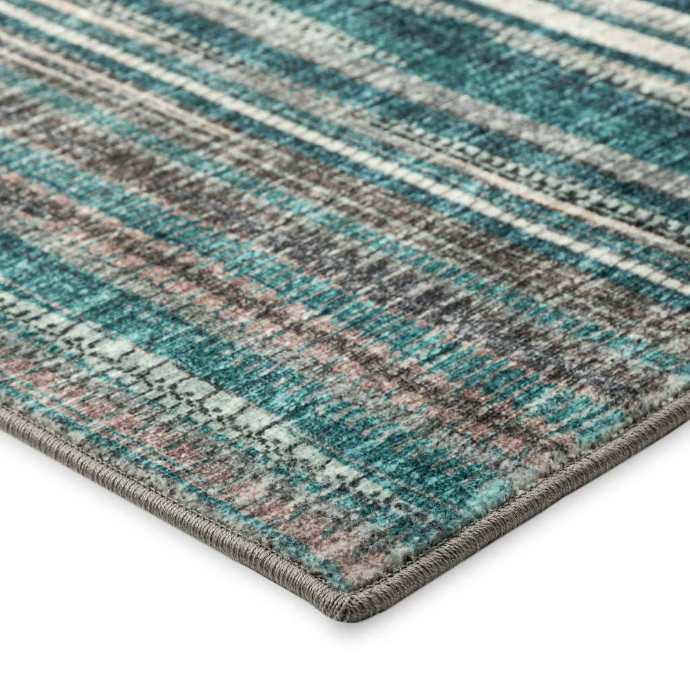 3' X 10' Blue Ombre Tufted Runner Rug - Homeroots - Flyclothing LLC