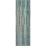 3' X 10' Blue Ombre Tufted Runner Rug - Homeroots - Flyclothing LLC