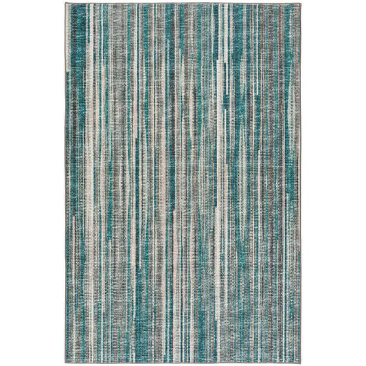 5' X 8' Blue Ombre Tufted Handmade Area Rug - Homeroots - Flyclothing LLC