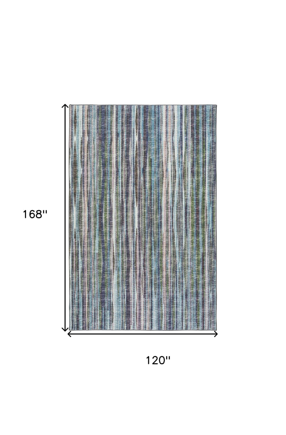 10' X 14' Purple Ombre Tufted Handmade Area Rug - Homeroots - Flyclothing LLC