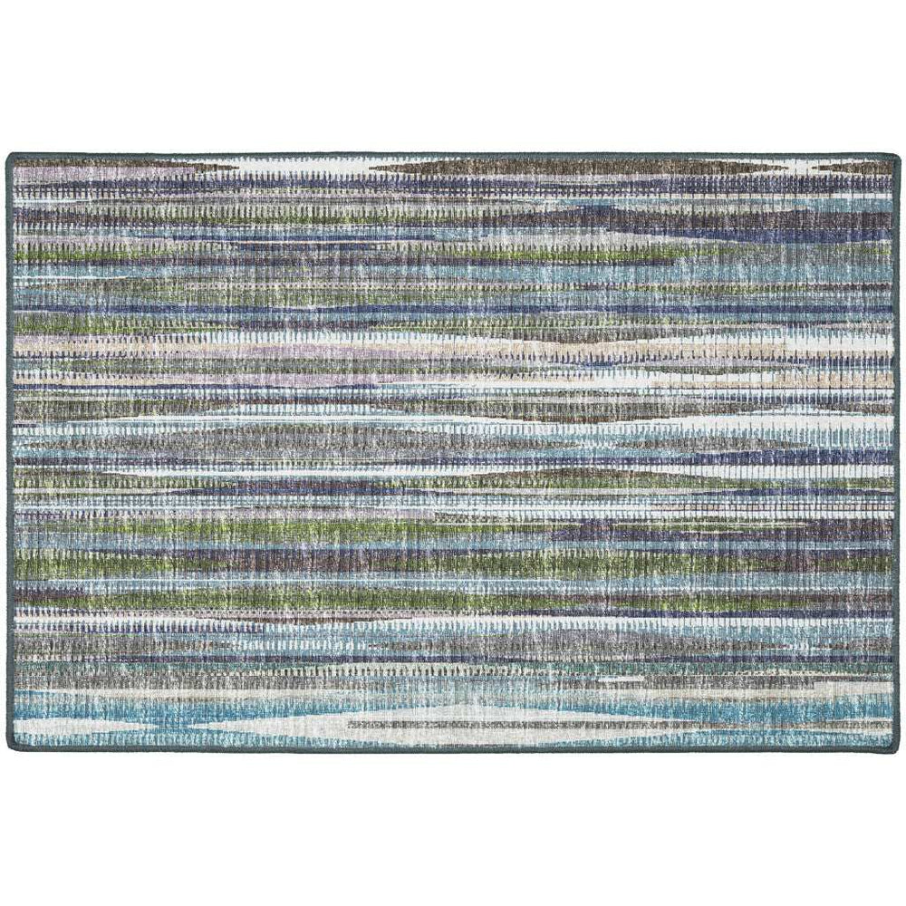 2' X 3' Purple Ombre Tufted Handmade Area Rug - Homeroots - Flyclothing LLC