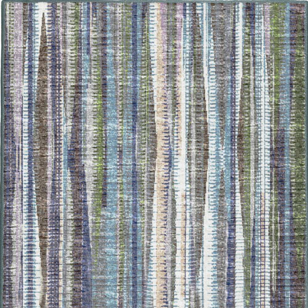 3' X 8' Purple Ombre Tufted Handmade Runner Rug - Homeroots - Flyclothing LLC