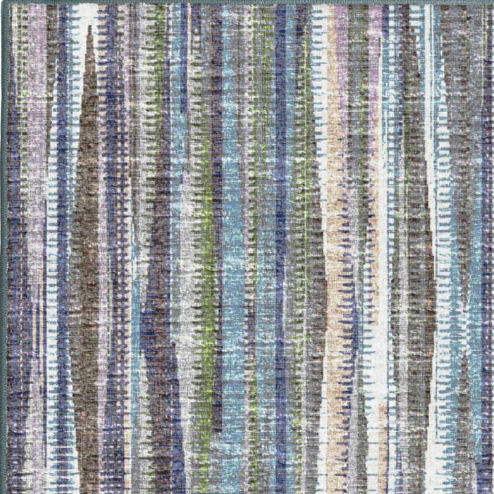 3' X 10' Purple Ombre Tufted Runner Rug - Homeroots - Flyclothing LLC