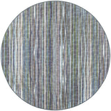 4' Purple Round Ombre Tufted Handmade Area Rug - Homeroots - Flyclothing LLC