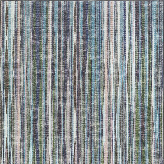 5' X 8' Purple Ombre Tufted Handmade Area Rug - Homeroots - Flyclothing LLC