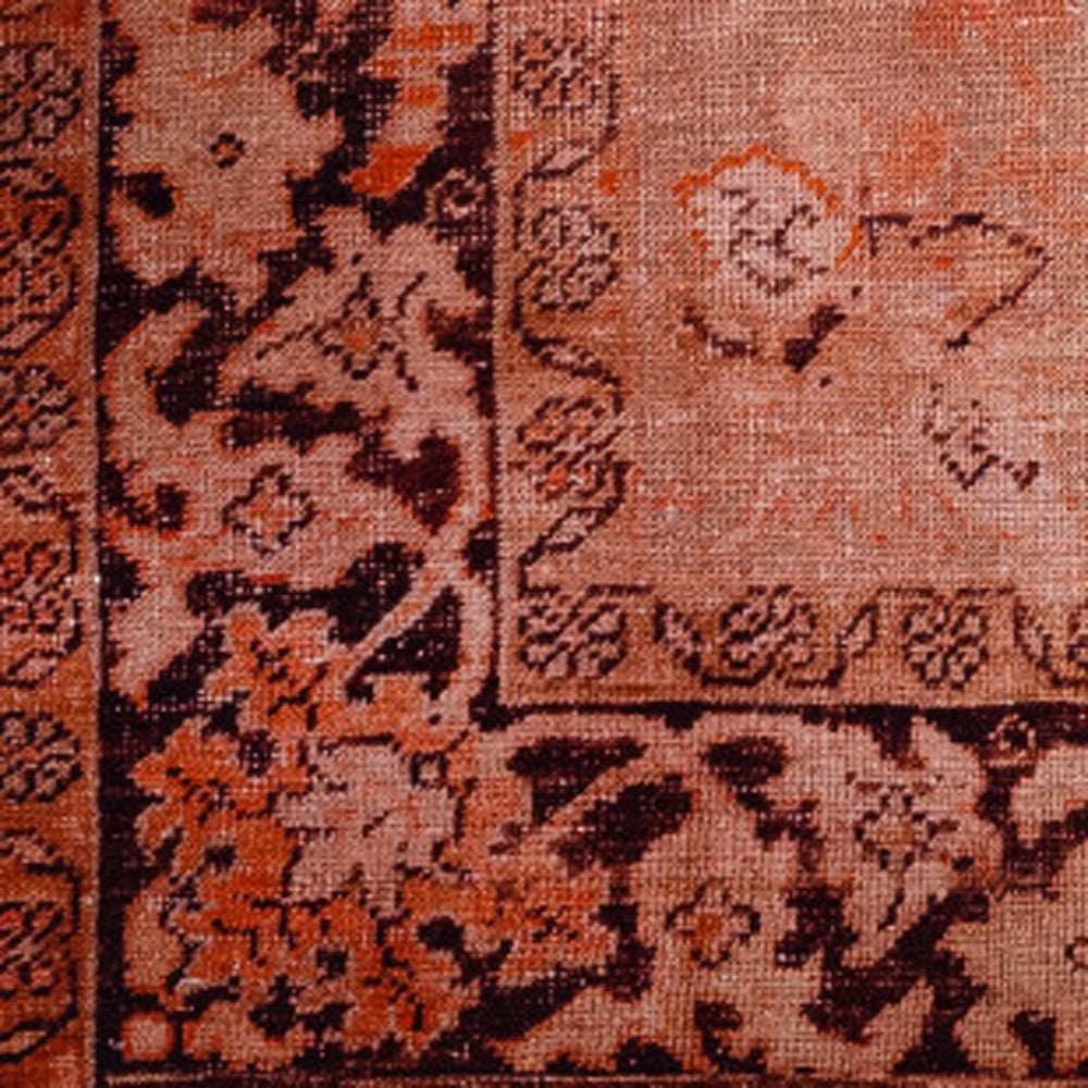 8' X 10' Red Oriental Distressed Non Skid Area Rug - Homeroots - Flyclothing LLC